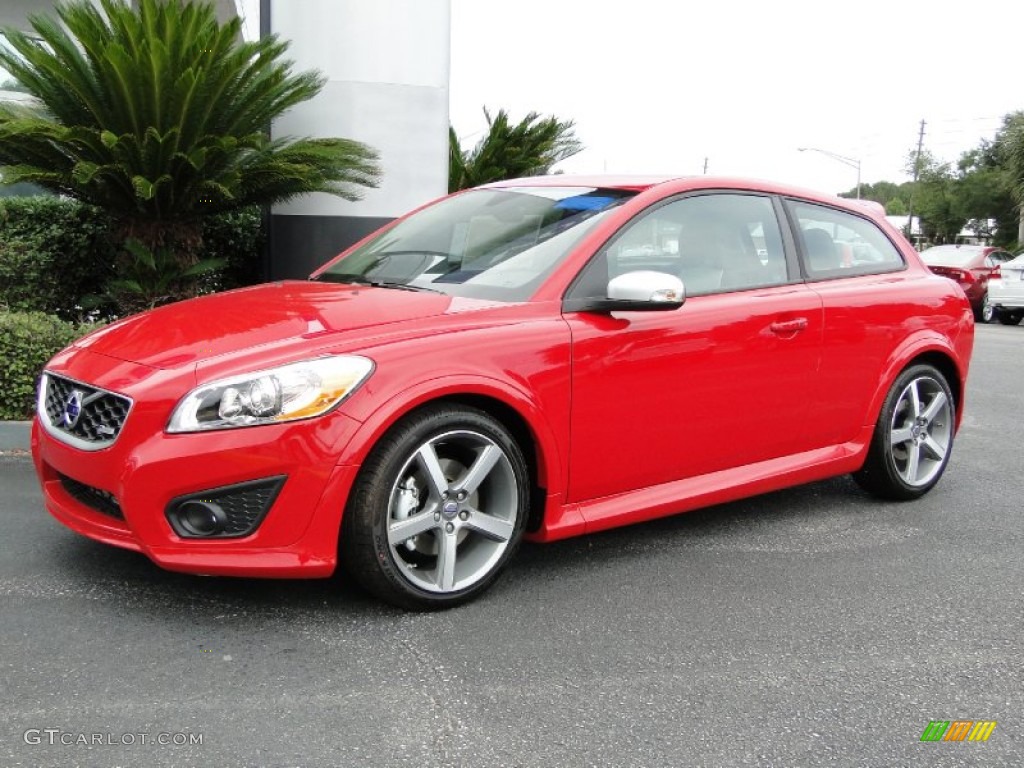 Passion Red 2011 Volvo C30 T5 Exterior Photo #50707501