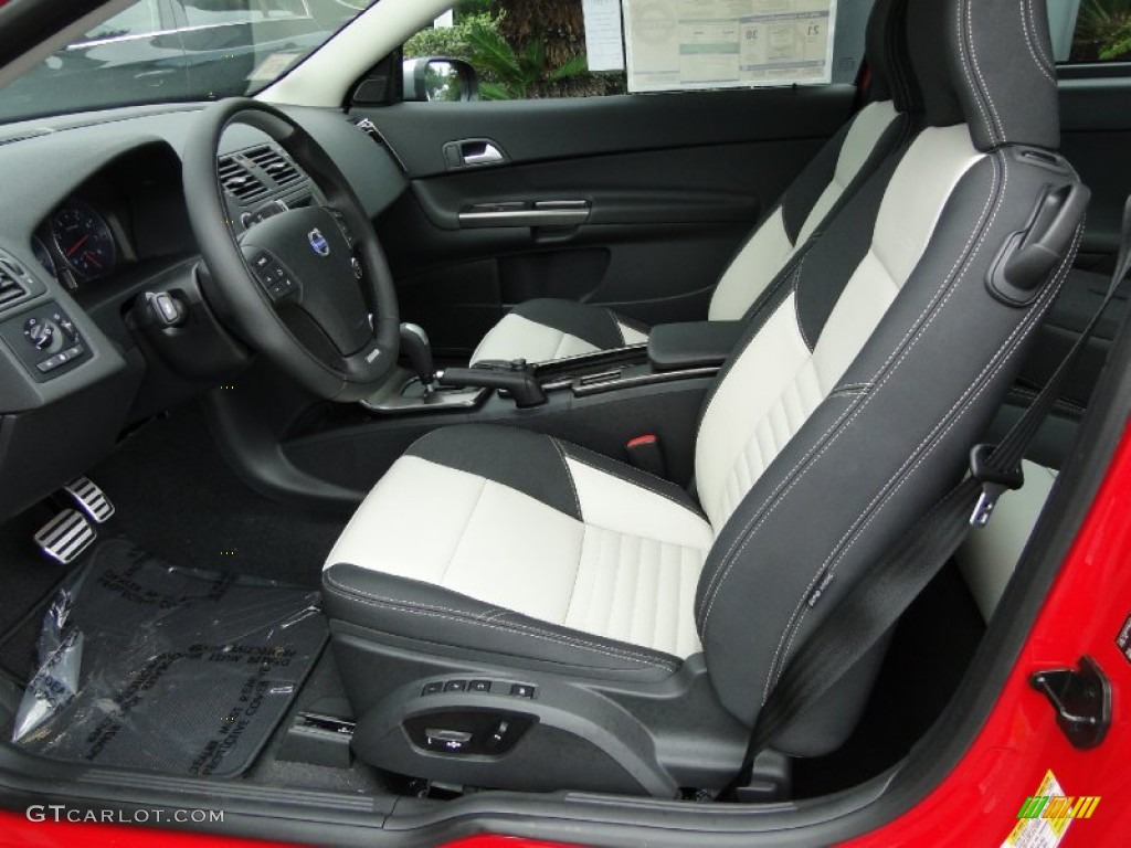 Off Black/Blonde T-Tec Interior 2011 Volvo C30 T5 Photo #50707750