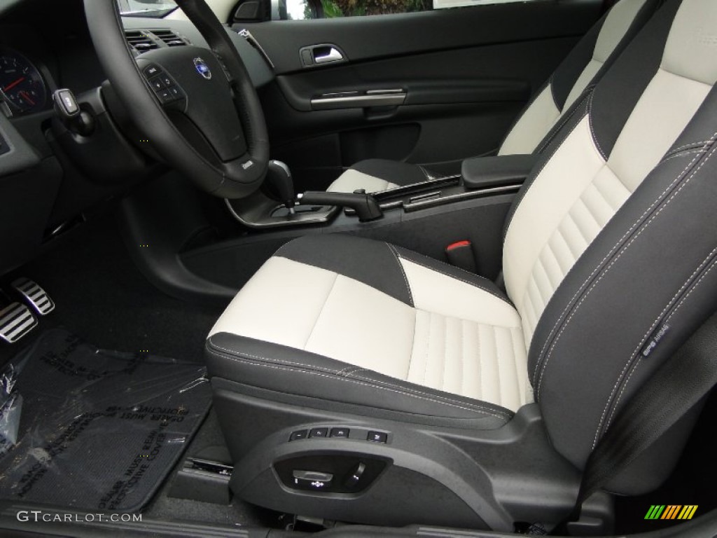 Off Black/Blonde T-Tec Interior 2011 Volvo C30 T5 Photo #50707765