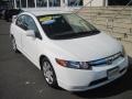 Taffeta White - Civic LX Sedan Photo No. 1
