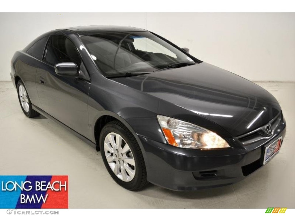2006 Accord EX Coupe - Graphite Pearl / Gray photo #1