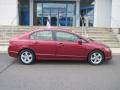 2007 Tango Red Pearl Honda Civic EX Sedan  photo #2