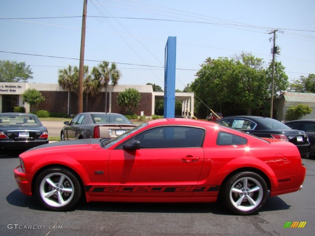 Torch Red 2009 Ford Mustang Racecraft 420S Supercharged Coupe Exterior Photo #50709010