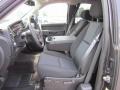 Ebony 2011 GMC Sierra 2500HD SLE Extended Cab 4x4 Interior Color