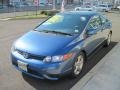 2008 Atomic Blue Metallic Honda Civic EX Coupe  photo #6