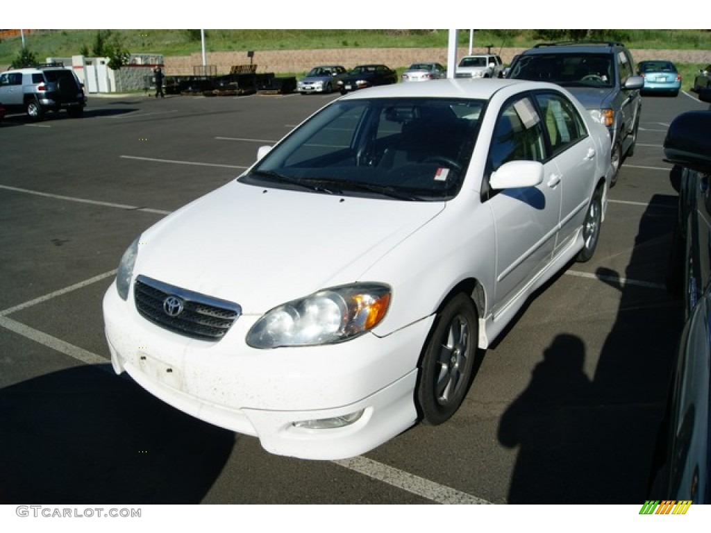 Super White 2007 Toyota Corolla S Exterior Photo #50709742