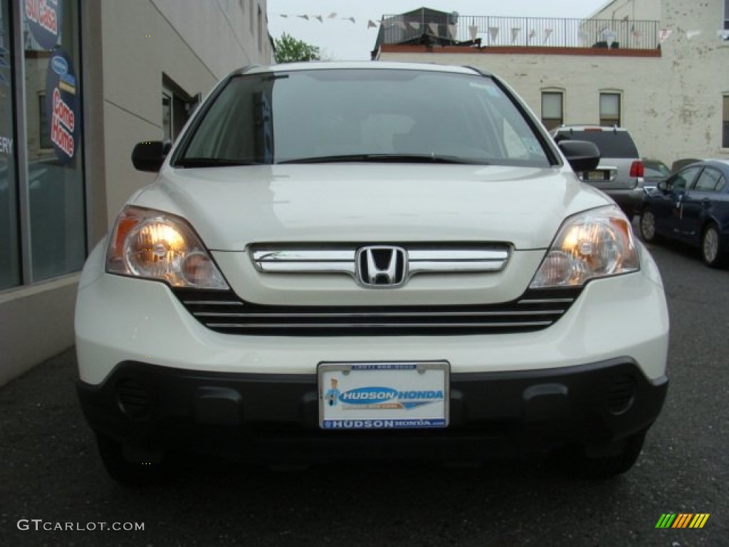 2008 CR-V EX 4WD - Taffeta White / Gray photo #2