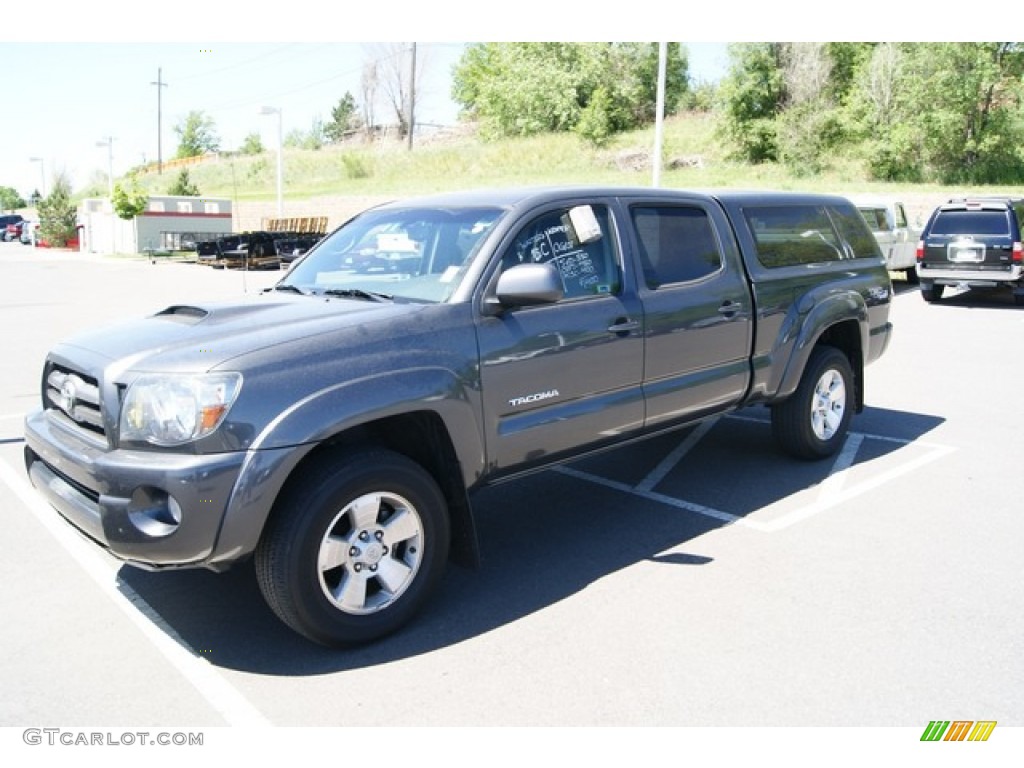 Magnetic Gray Metallic 2009 Toyota Tacoma V6 TRD Sport Double Cab 4x4 Exterior Photo #50709853