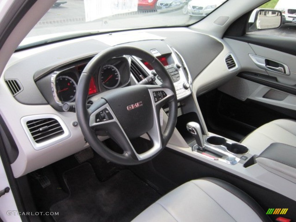 Light Titanium Interior 2011 GMC Terrain SLT AWD Photo #50709895