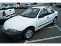 Bright White 1997 Chevrolet Cavalier Sedan Exterior