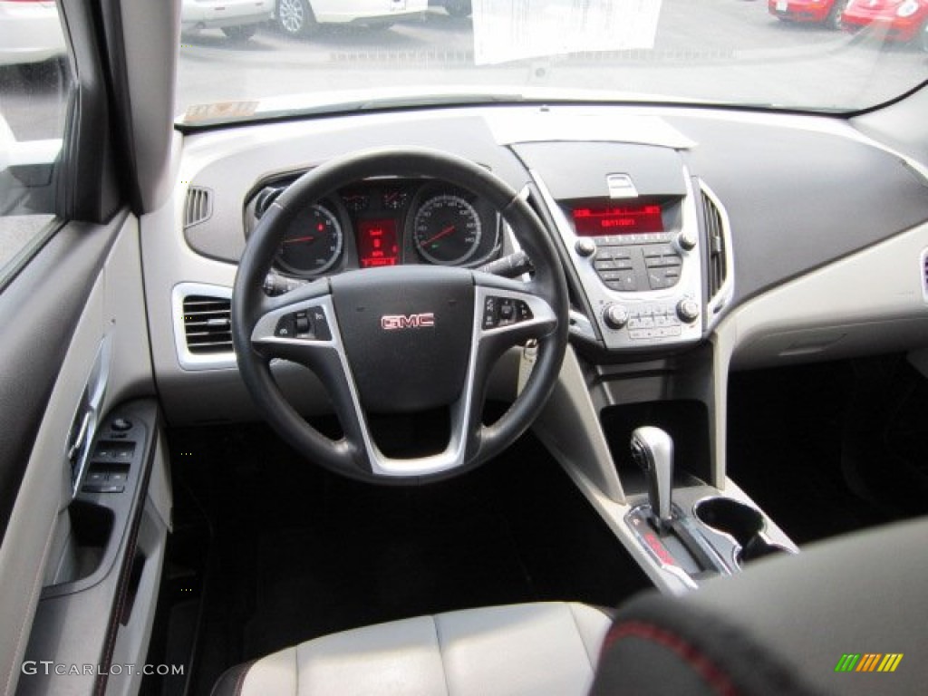 2011 GMC Terrain SLT AWD Light Titanium Dashboard Photo #50709919