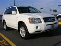 Super White - Highlander Hybrid 4WD Photo No. 2