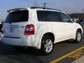 Super White - Highlander Hybrid 4WD Photo No. 3
