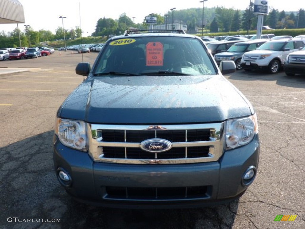 2010 Escape XLT V6 4WD - Steel Blue Metallic / Charcoal Black photo #7