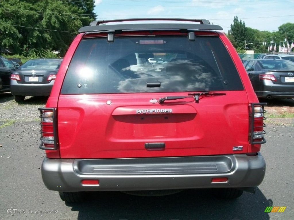 Cayenne Red 2000 Nissan Pathfinder SE 4x4 Exterior Photo #50712397