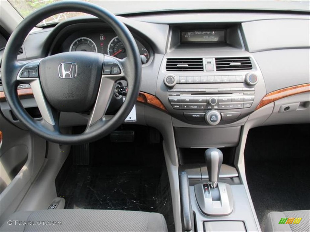 2011 Honda Accord EX Sedan Gray Dashboard Photo #50713072