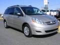 2007 Silver Shadow Pearl Toyota Sienna LE  photo #2