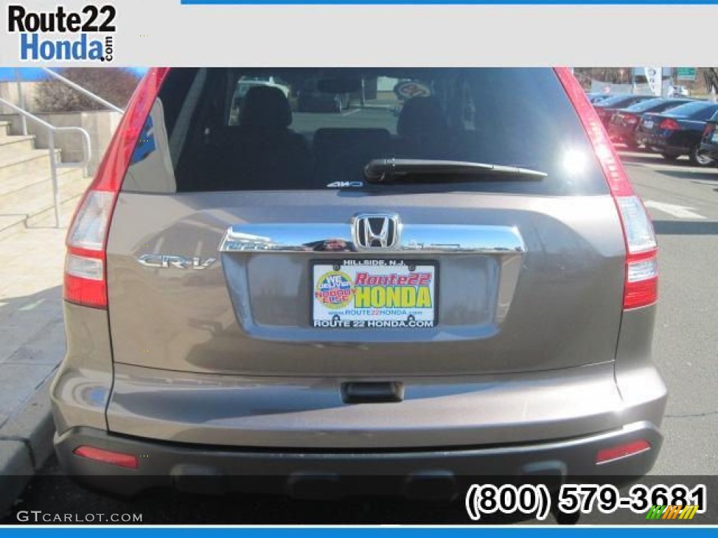 2009 CR-V EX-L 4WD - Urban Titanium Metallic / Black photo #4