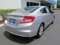 2012 Alabaster Silver Metallic Honda Civic LX Coupe  photo #3