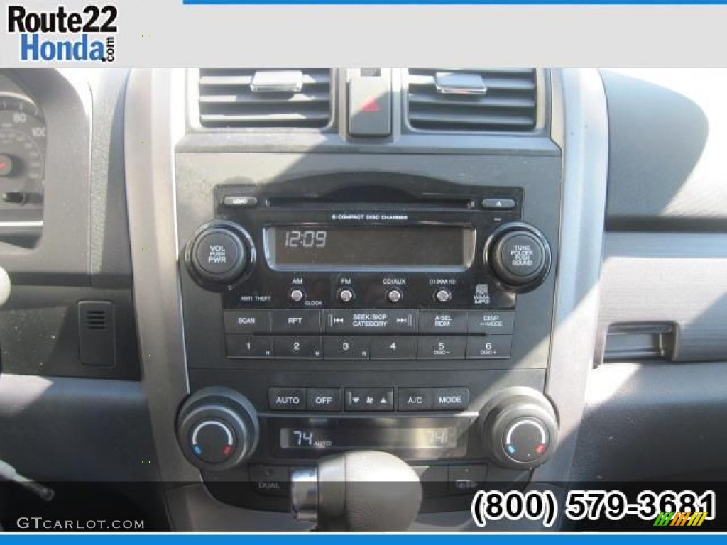 2009 CR-V EX-L 4WD - Urban Titanium Metallic / Black photo #11