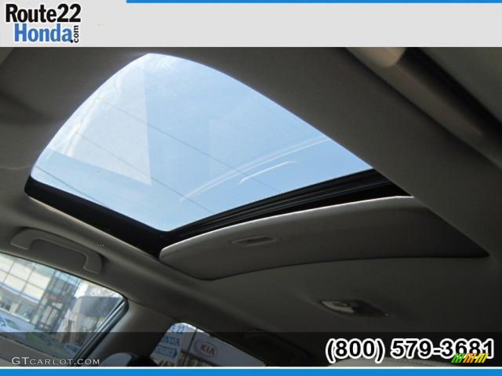 2009 CR-V EX-L 4WD - Urban Titanium Metallic / Black photo #14