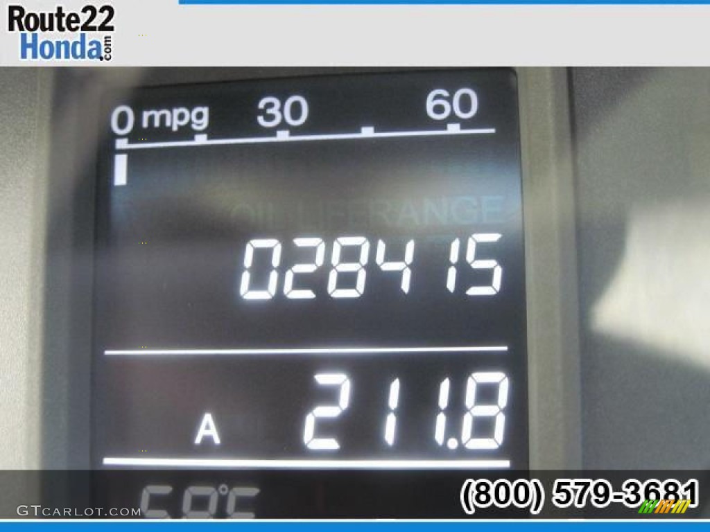 2009 CR-V EX-L 4WD - Urban Titanium Metallic / Black photo #15
