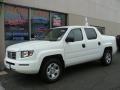 2008 White Honda Ridgeline RT  photo #1