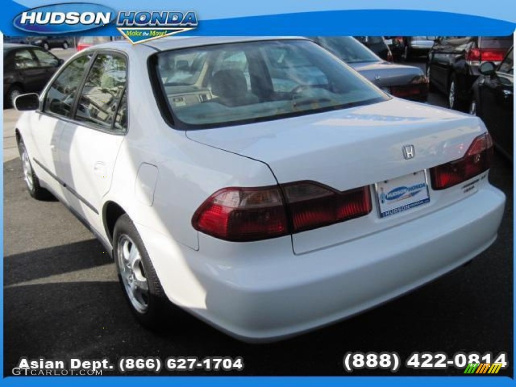 1998 Accord LX Sedan - Taffeta White / Quartz photo #2