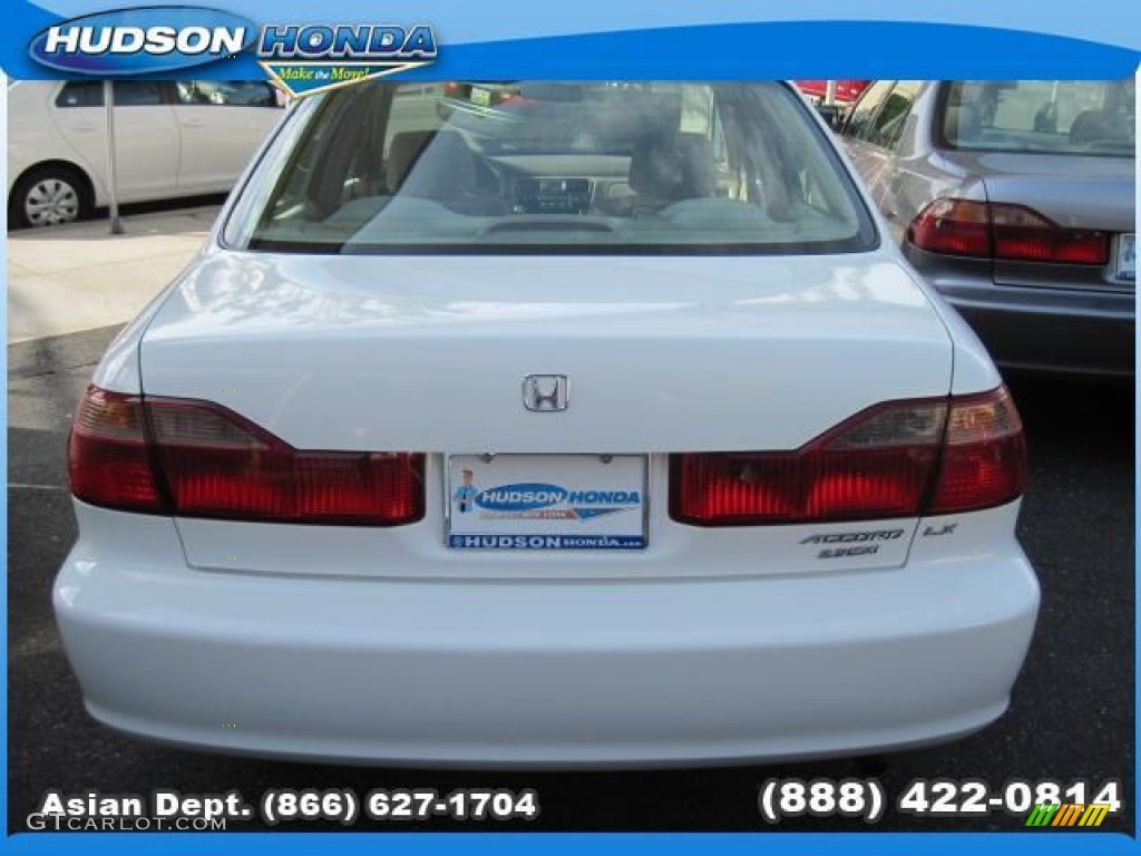 1998 Accord LX Sedan - Taffeta White / Quartz photo #3