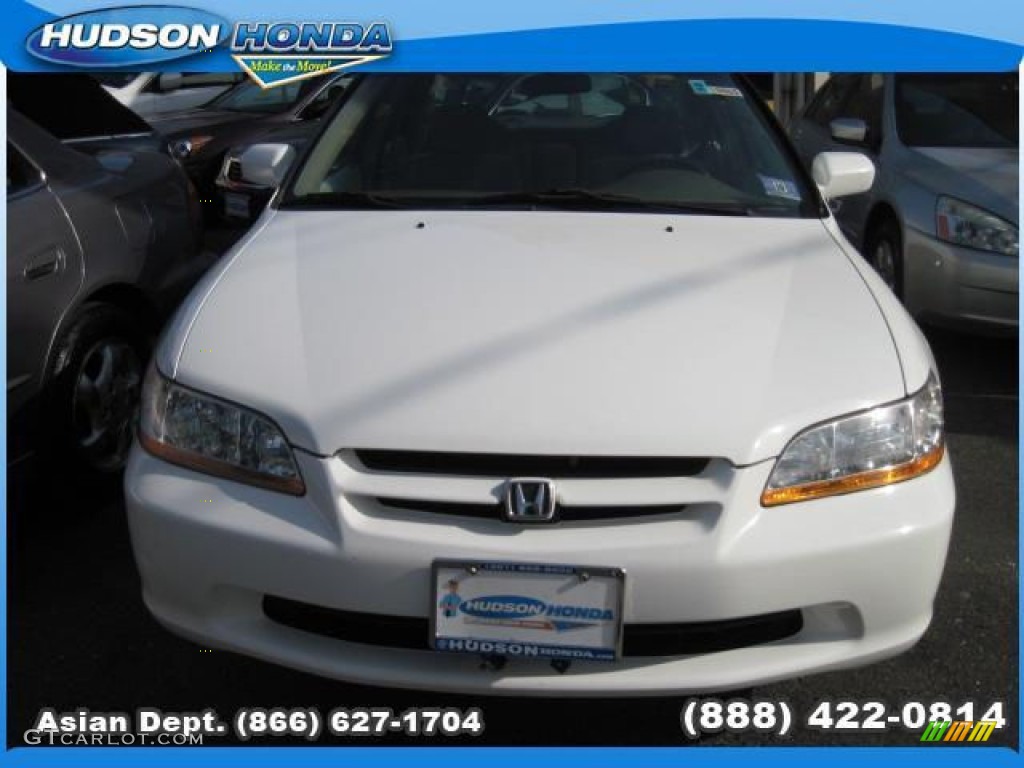 1998 Accord LX Sedan - Taffeta White / Quartz photo #6