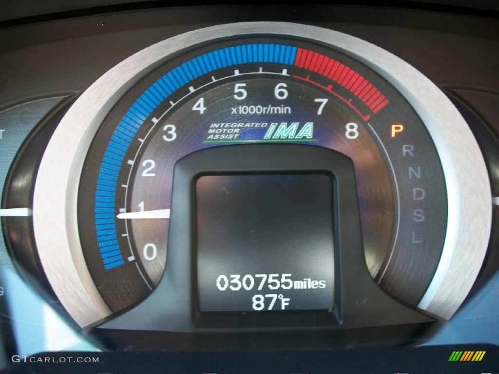 2010 Honda Insight Hybrid LX Gauges Photo #50714266