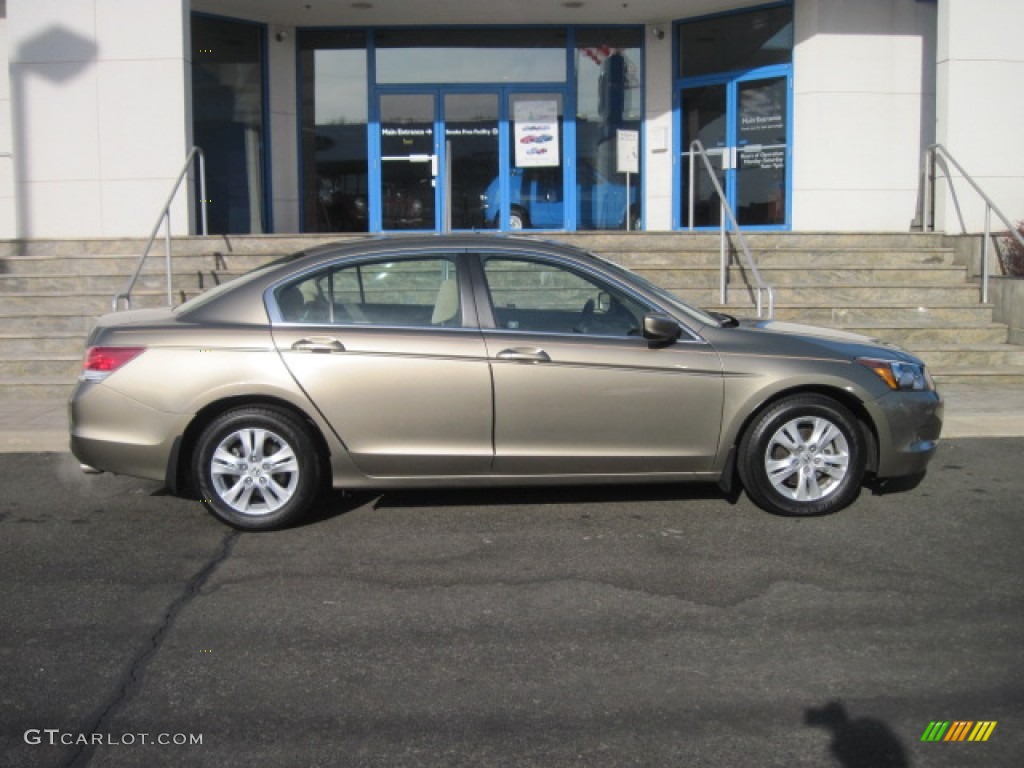 2010 Accord LX-P Sedan - Bold Beige Metallic / Ivory photo #2
