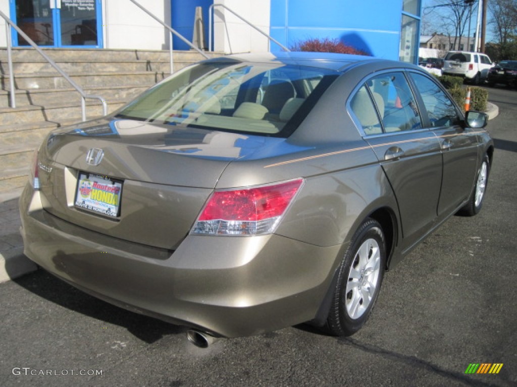 2010 Accord LX-P Sedan - Bold Beige Metallic / Ivory photo #3