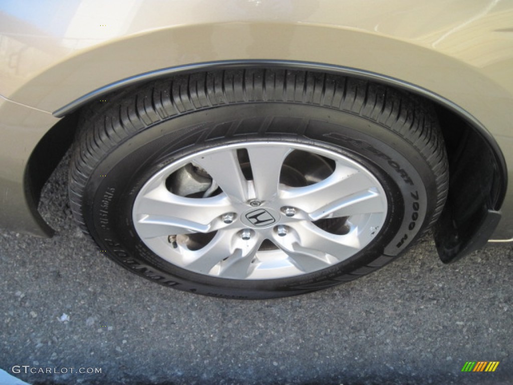 2010 Accord LX-P Sedan - Bold Beige Metallic / Ivory photo #7