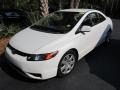 Taffeta White - Civic LX Coupe Photo No. 4