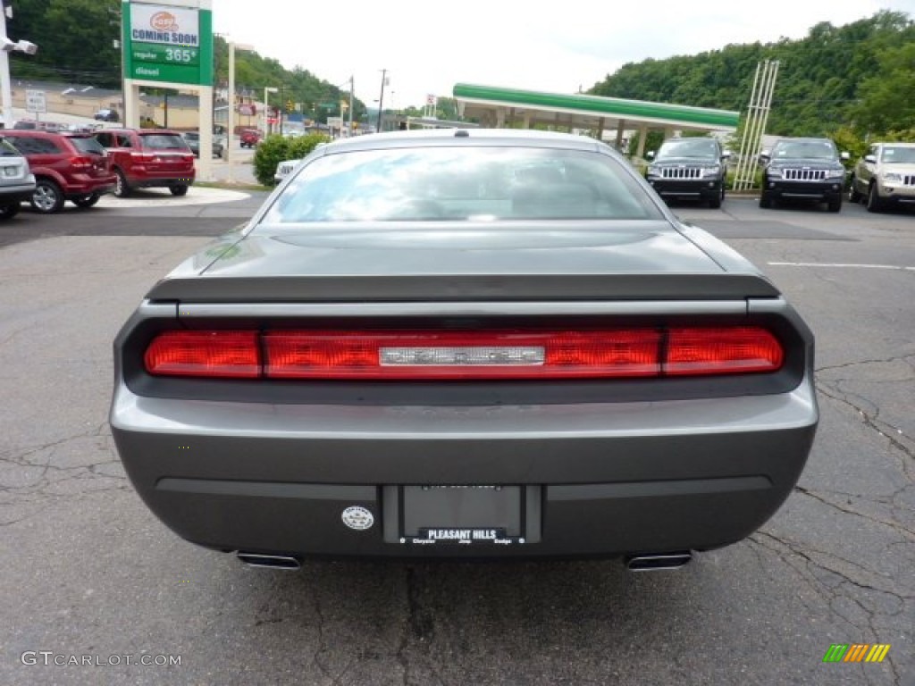 2011 Challenger R/T - Tungsten Metallic / Dark Slate Gray photo #4