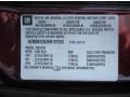 2006 Hummer H2 SUT Info Tag