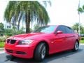 2008 Crimson Red BMW 3 Series 328i Sedan  photo #2