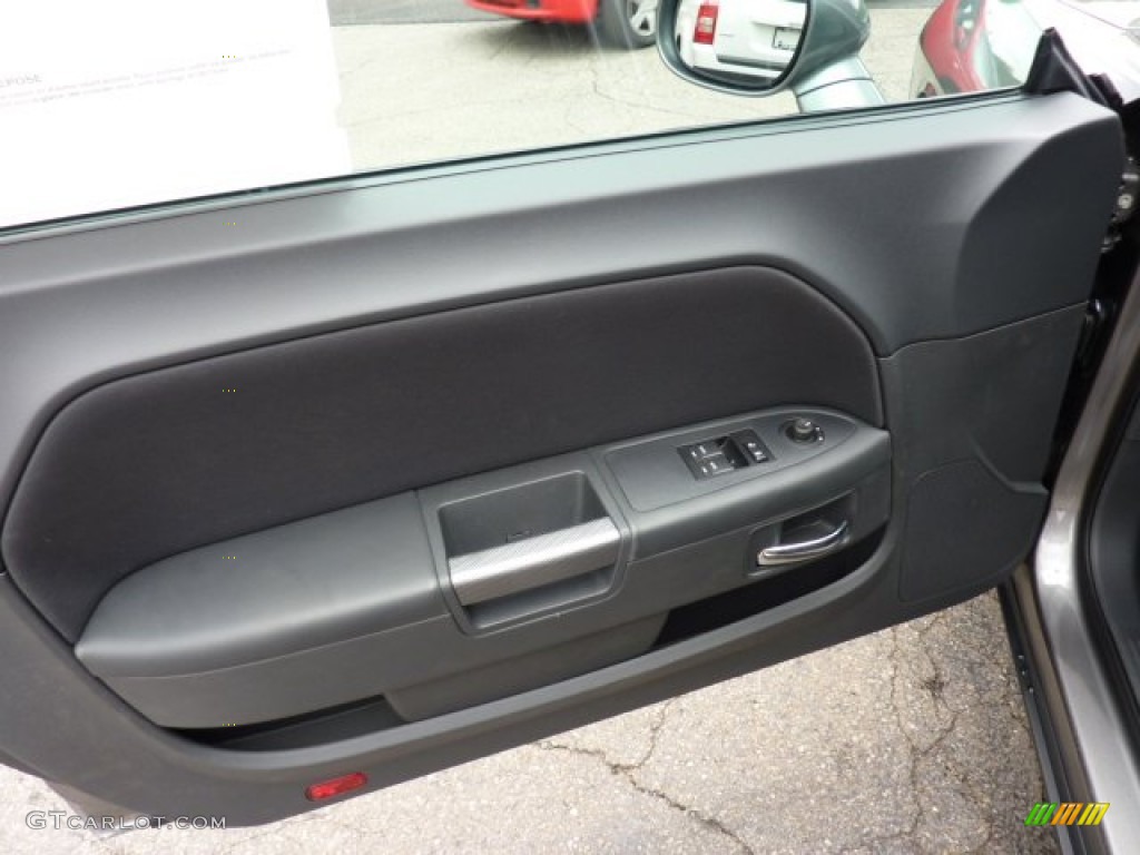 2011 Dodge Challenger R/T Dark Slate Gray Door Panel Photo #50715316
