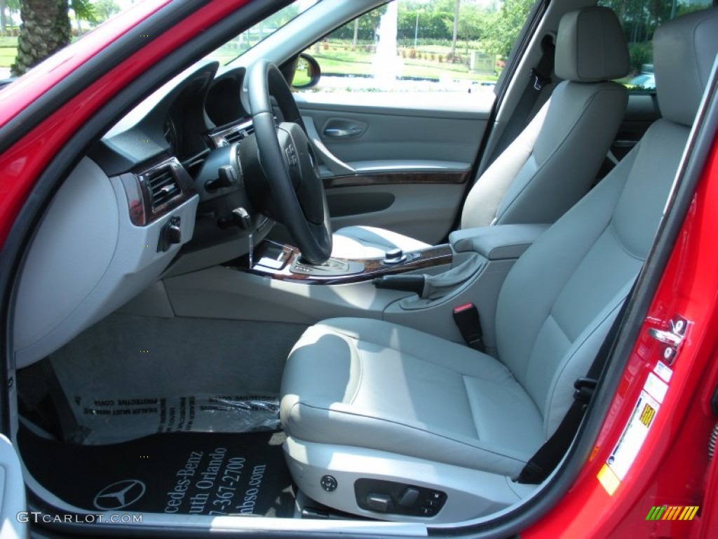 2008 3 Series 328i Sedan - Crimson Red / Gray photo #11