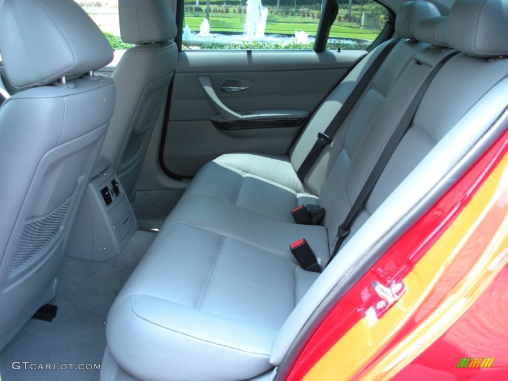 2008 3 Series 328i Sedan - Crimson Red / Gray photo #13