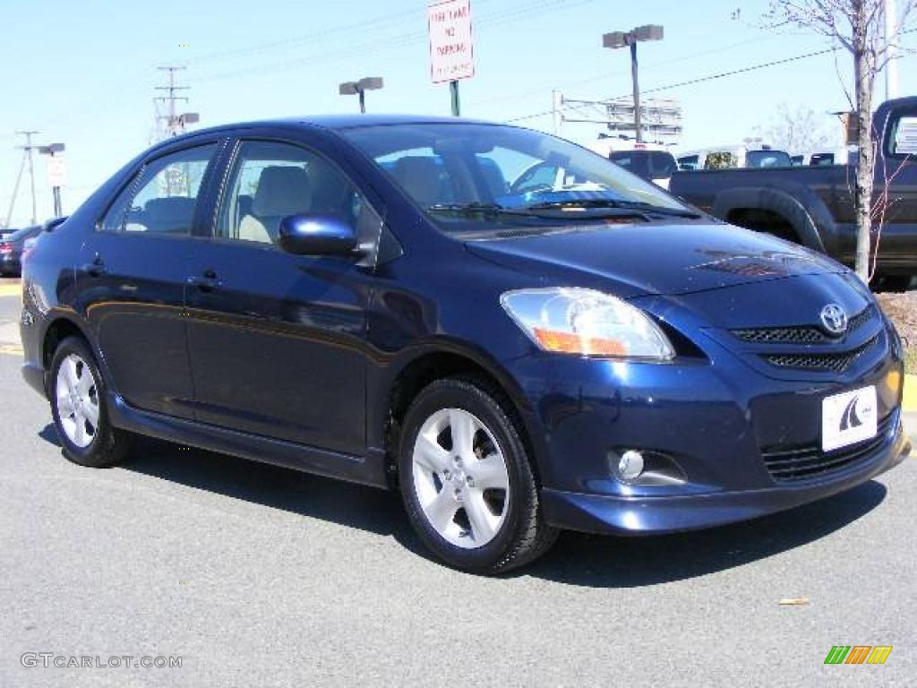 2007 toyota yaris sedan blue #5 2007 toyota yaris sedan blue #5