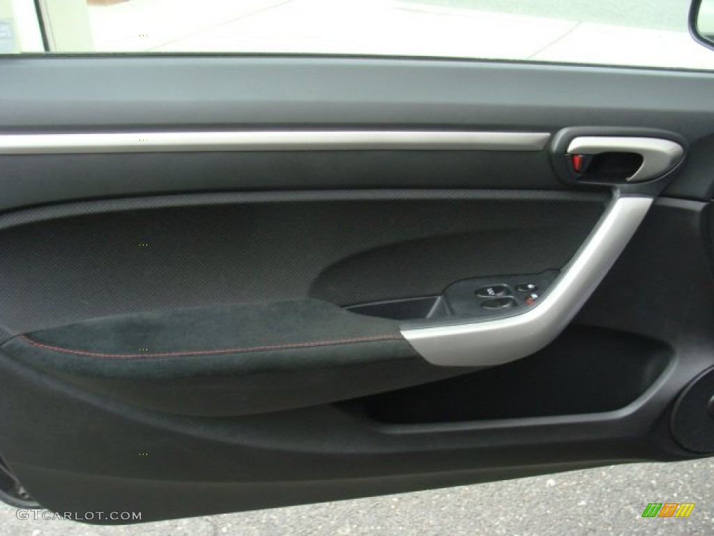 2010 Civic Si Coupe - Crystal Black Pearl / Black photo #6