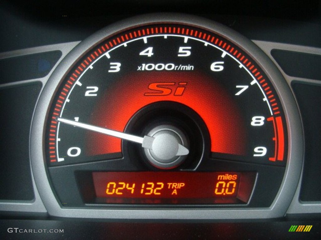 2010 Honda Civic Si Coupe Gauges Photo #50715688