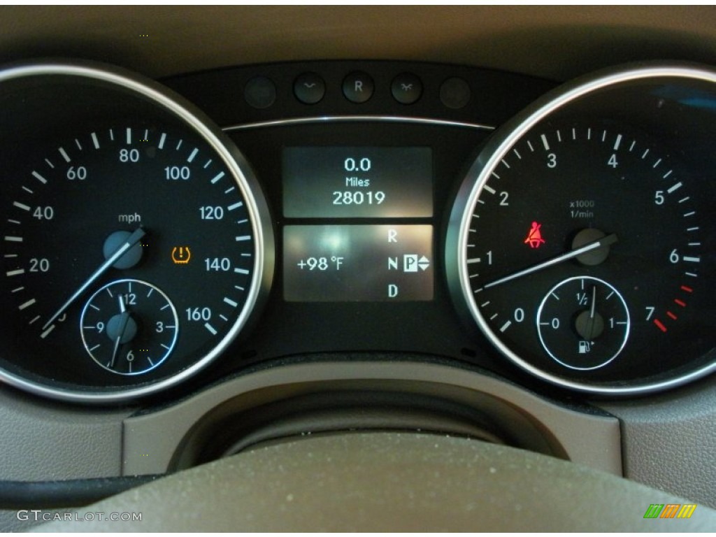 2009 Mercedes-Benz ML 550 4Matic Gauges Photos