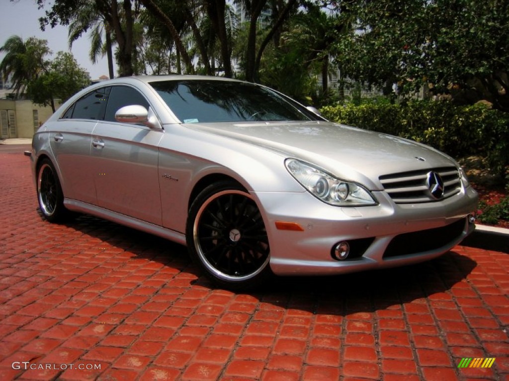 Iridium Silver Metallic 2008 Mercedes-Benz CLS 63 AMG Exterior Photo #50716204