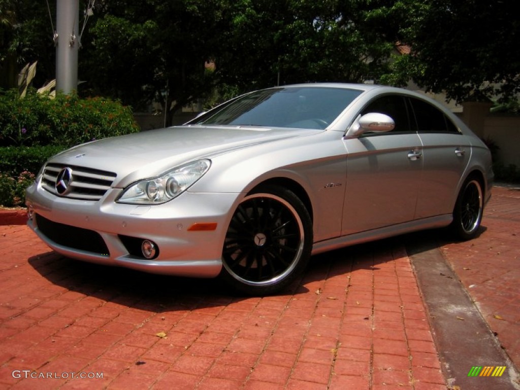 Iridium Silver Metallic 2008 Mercedes-Benz CLS 63 AMG Exterior Photo #50716222