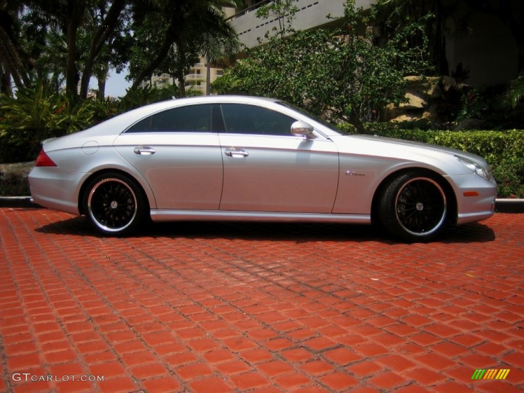 Iridium Silver Metallic 2008 Mercedes-Benz CLS 63 AMG Exterior Photo #50716246