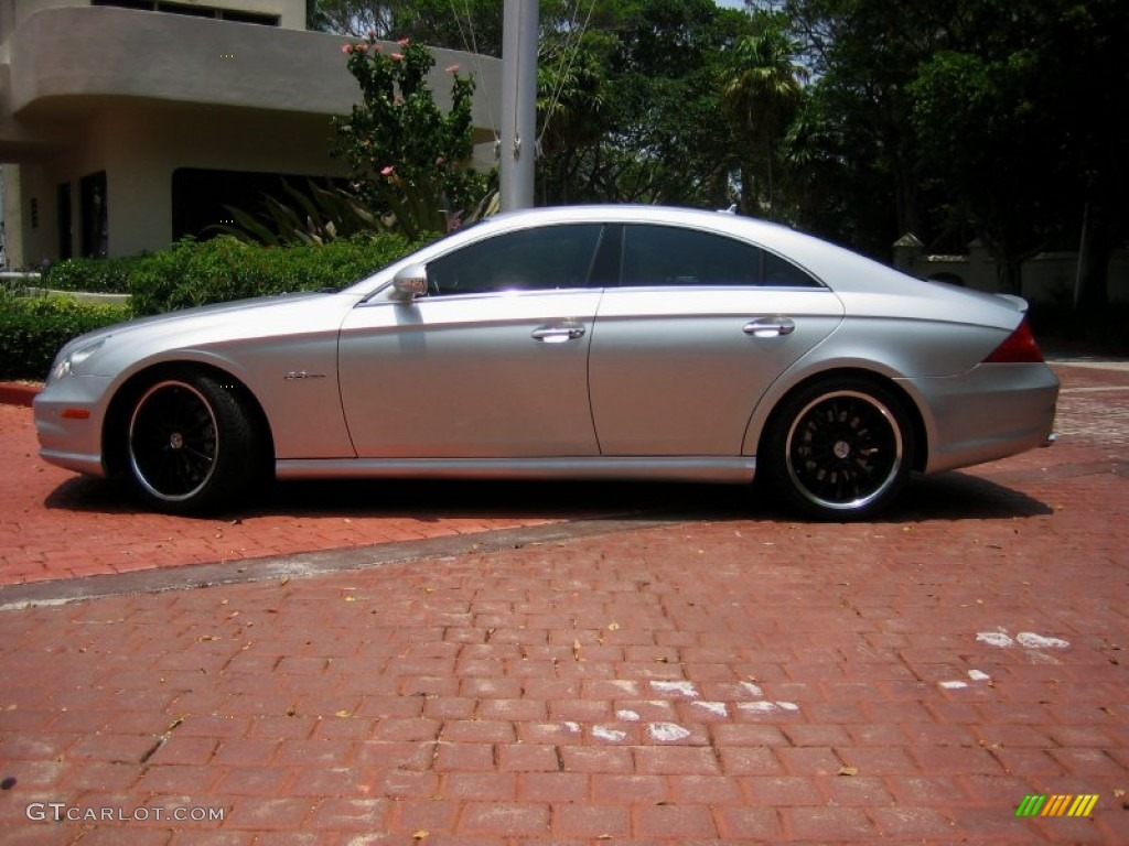 Iridium Silver Metallic 2008 Mercedes-Benz CLS 63 AMG Exterior Photo #50716255