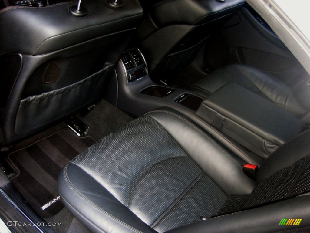 Black Interior 2008 Mercedes-Benz CLS 63 AMG Photo #50716360